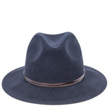 Felt Fedora Hat - Navy