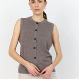LR Ismaila 11 Knit Vest - Walnut