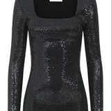 Hayley Top - Gunmetal Sparkle