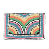 LBL Sequin Clutch Bag - Rainbow