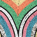 LBL Sequin Clutch Bag - Rainbow