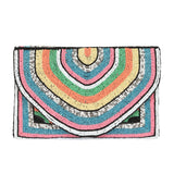 LBL Sequin Clutch Bag - Rainbow