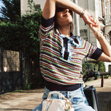 Haximum Polo Jumper - Multi Stripe