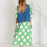 Estelle Gilet - Mid Wash Denim