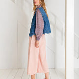 Estelle Gilet - Mid Wash Denim