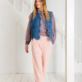 Estelle Gilet - Mid Wash Denim