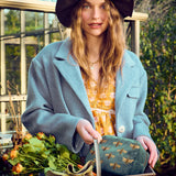 Honey Bee Makeup Bag - Rich Blue