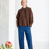 Etienne Shirt - Midnight/Tan