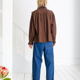Etienne Shirt - Midnight/Tan