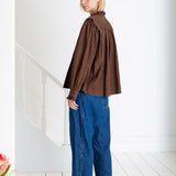 Etienne Shirt - Midnight/Tan