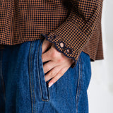 Etienne Shirt - Midnight/Tan
