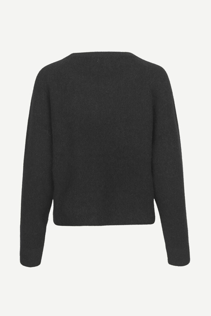 Samsoe Samsoe Nor o-n Short Sweater - Black
