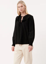 Load image into Gallery viewer, FRNCH Yel Blouse - Black
