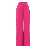 Aymie Trousers - Fuchsia