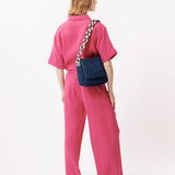 Aymie Trousers - Fuchsia