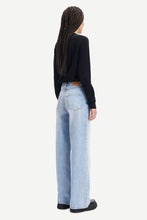 Load image into Gallery viewer, Samsoe Samsoe Boston O-neck Sweater - Black
