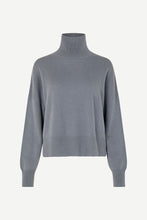 Load image into Gallery viewer, Samsoe Samsoe Nola Turtleneck - Iron Gate
