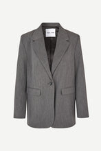 Load image into Gallery viewer, Samsoe Samsoe Haven Blazer - Dark Grey Mel.
