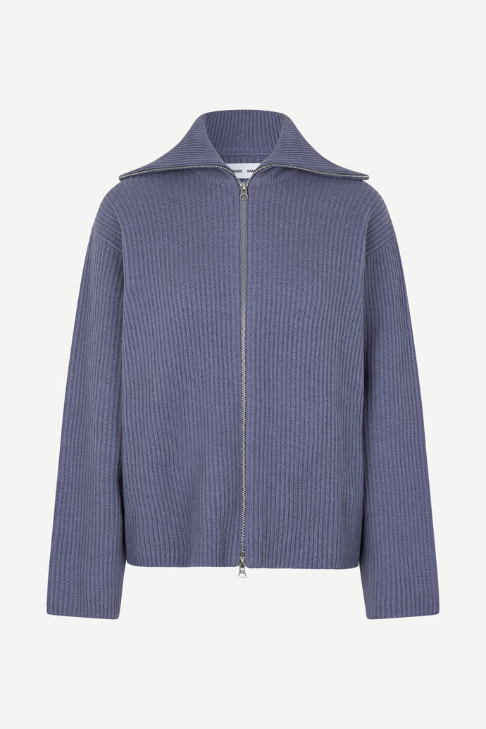 Samsoe Samsoe Nova Cardigan - Blue Granite