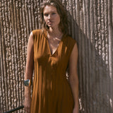 Lara44 Dress - Mustard