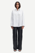 Load image into Gallery viewer, Samsoe Samsoe Marika Shirt - Bright White St.
