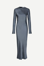 Load image into Gallery viewer, Samsoe Samsoe Alina Long Dress - Iron Gate
