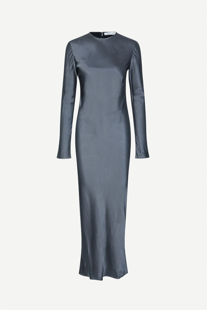Samsoe Samsoe Alina Long Dress - Iron Gate