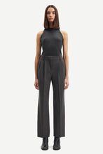 Load image into Gallery viewer, Samsoe Samsoe Haveny Trousers - Dark Grey Mel.
