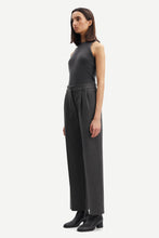 Load image into Gallery viewer, Samsoe Samsoe Haveny Trousers - Dark Grey Mel.
