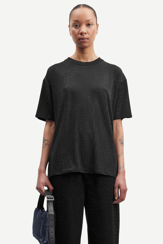 Samsoe Samsoe Chrishell T-shirt - Caviar
