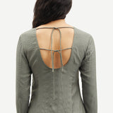 Saisabel Dress - Dusty Olive