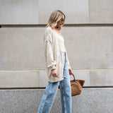 Florence Oversized Cardigan - Ecru