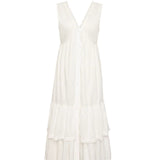 Cleda Dress - White