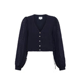 Nydia Blouse - Navy
