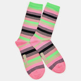 Flogo Socks - Pink/Green