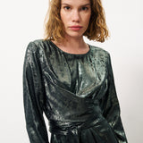 Clarina Dress - Forest Green
