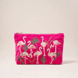 Flamingos Everyday Pouch - Pink