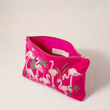 Flamingos Everyday Pouch - Pink
