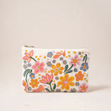 Flower Power  Everyday Pouch - Cream