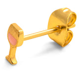 Friday Rosé 1PCS Earring - Gold/Pink