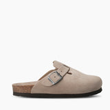 Riva Sandals - Velour Taupe