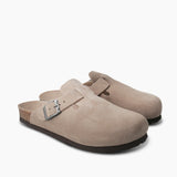 Riva Sandals - Velour Taupe