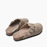 Riva Sandals - Velour Taupe