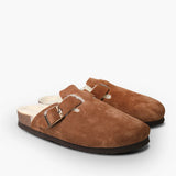 Riva Wool Clog - Mandorla