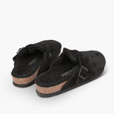 Riva Wool Clog - Black