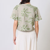 Grace & Maude Daisy Top - Green
