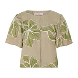 Grace & Maude Daisy Top - Green