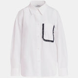 Get Embellished Shirt - White