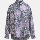 Gunshot All Over Sequin Shirt - Cloud Nine