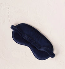 Load image into Gallery viewer, Elizabeth Scarlett Giraffe Mother &amp; Baby Eye Mask - Navy
